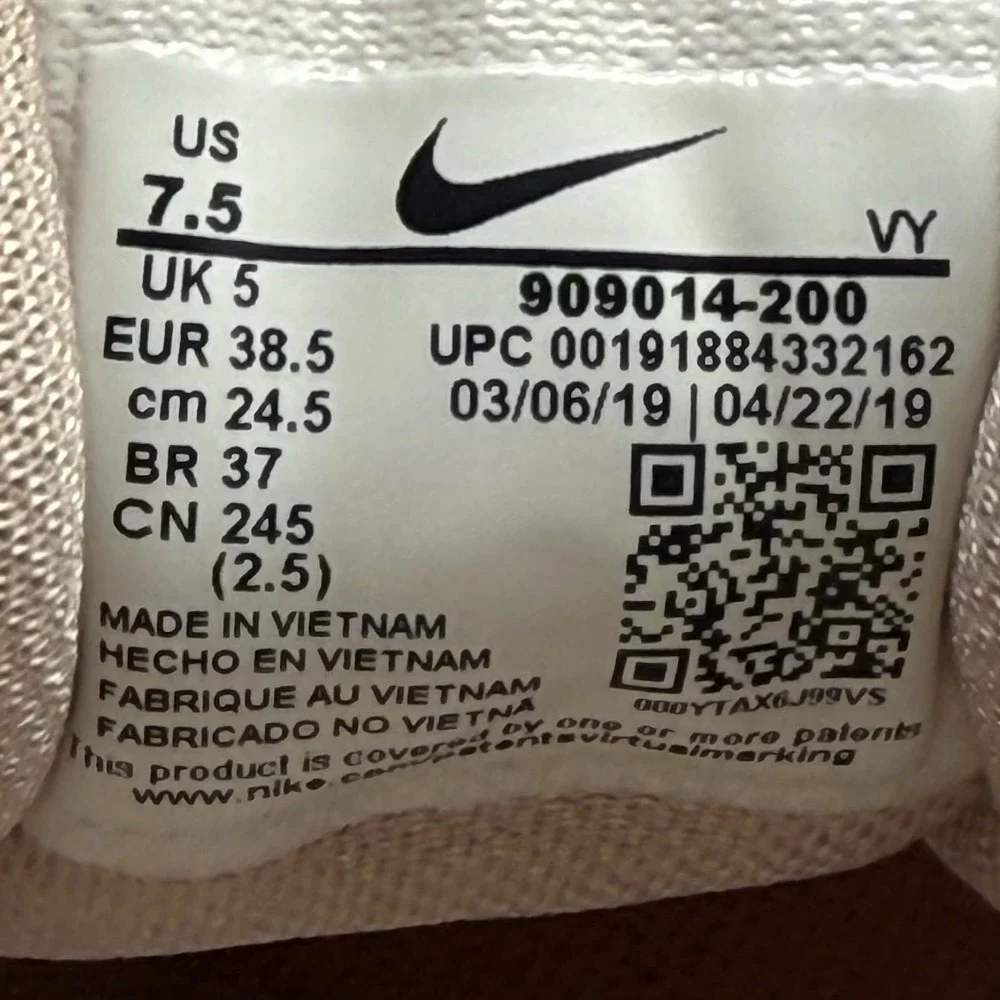 Nike Flex Supreme TR 6 Womens Sz 7.5 Pink Running Shoes Sneakers 909014-200